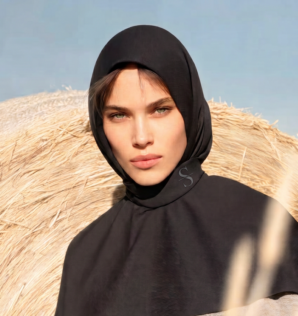 Hijab Sienna - Noir