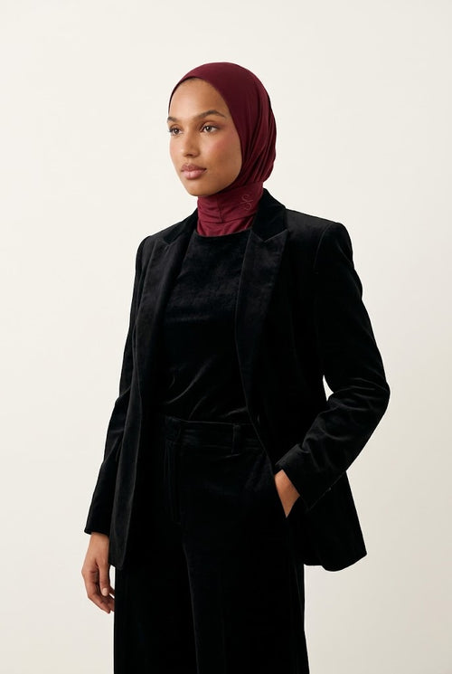 Hijab Sienna - Bordeaux