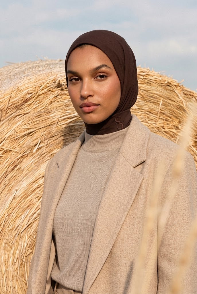 Hijab Sienna - Marron