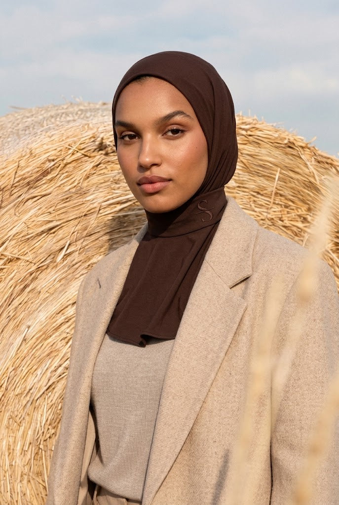 Hijab Sienna - Marron